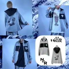 CYBER STREET ZIP OUTER【GRAY x BLACK】