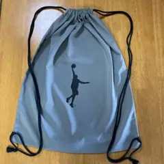 Jordan ドローストリングバッグ グレー