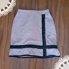 ピンク　フリル　ミニスカート　最終値下げ