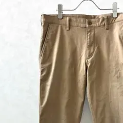 UNIQLO 防風ストレッチスリムフィットチノ ポケット付き シンプル