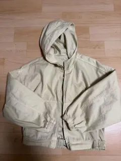 GU クリーム色 ジャケット キッズ Lサイズ