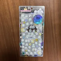 光るジュエルプチドロップシール　シマエナガ