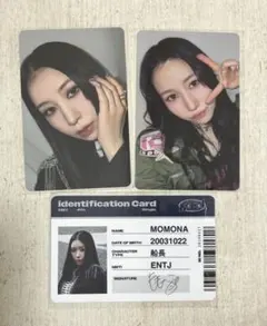ME:I 花咲く道 笠原桃奈 トレカ IDカード 初回B 通常盤 セット