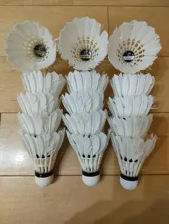 バドミントン 中古 シャトル 15球 ③ SUNFAST