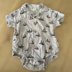 tete a tete ボート柄ロンパース 80