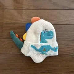 恐竜デザイン ニットビーニー