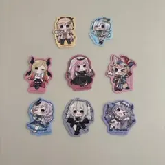 ホロライブ　hololive CITY'24 ダイカットステッカー 8種セットのサムネイル