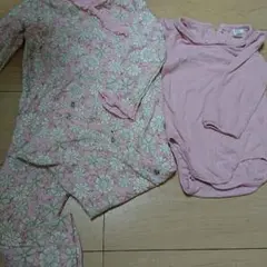 女の子 ブランド 75 80 90 未使用 carters  ロンパース セット