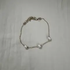 ブレスレット　数珠　ゴールド