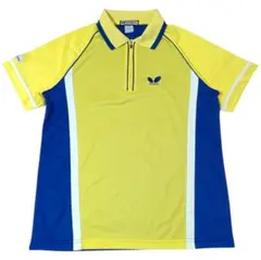 Butterfly バタフライ　卓球ユニフォーム 卓球ウェア　M イエロー　黄色