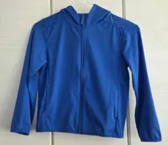 ユニクロ　エアリズムパーカー　120cm　青　キッズ