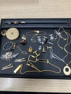 遺品整理品】ネックレス カフス タイピン他 まとめ売り - メルカリ