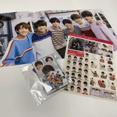 美少年 ピンナップ、シール、データカード、厚紙カード