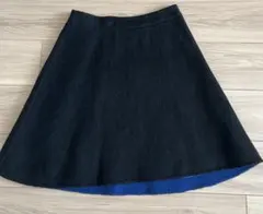 Demi-Luxe Beams黒 フレアスカート サイズ36