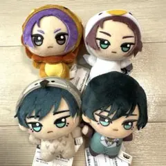 ブルーロック　サンリオ　アニマル着ぐるみ　ちびぐるみ　4個セット