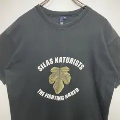 SILAS サイラス　Tシャツ サイズM デカロゴ　葉っぱ柄　迷彩　希少　古着