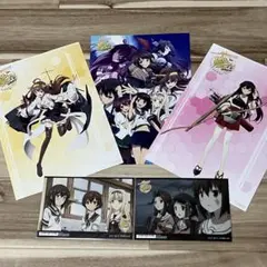 艦これ B5ミニポスター3枚＋ポストカード2枚【非売品】