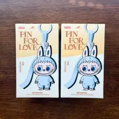 LABUBU 新品未開封 イニシャル PIN FOR LOVE 2点セット