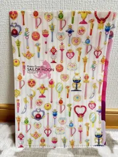 超レア★新品未使用★セーラームーン クリアファイル(5ポケット)★アイコン柄②