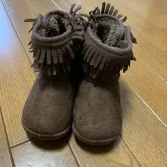 ムートンブーツ♡14cm（ブラウン）