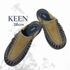 【美品✨】KEEN キーン サンダル　ユニーク2スライド 26cm カーキ