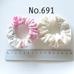 얇은 스크런치 2개 691세트