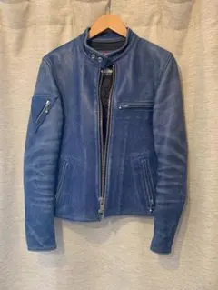 定価12万　blackmeans labrat シングル　ライダース　ジャケット blackmeans シングル ライダース LABRAT（定価12万 blackmeans