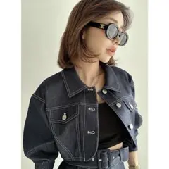 2025年最新】eimy istoire レディース Gジャン・デニムジャケット