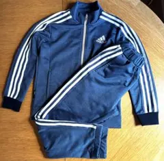 【adidas 】三本ライン ジャージ上下セット ネイビー