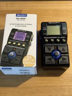 ほぼ新品　使用1回　ZOOM MS-80IR+ アンプシミュレータのサムネイル