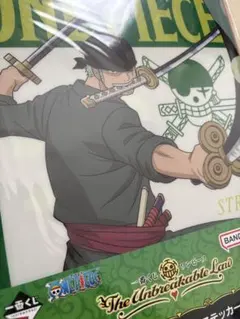 J賞 ゾロ The Unbreakable Law ONE PIECE
