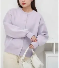 リングスナップニットブルゾンのサムネイル
