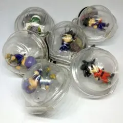 ドラゴンボール プッチンマスコット フィギュアカプセル6個（全5種）セット