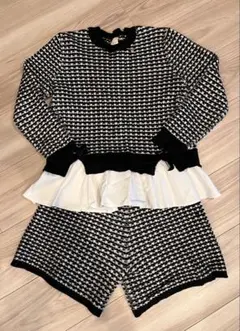 大人気✨petit main ニットセットアップ　140