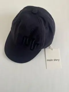 main story 25aw cap ブラック キャップ S/M