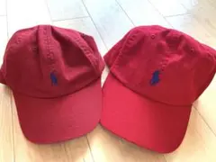 POLO RALPH LAUREN 赤キャップ 2個セット