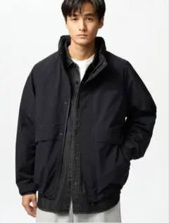 新品タグ付き UNIQLO ウィンドプルーフスタンド ブルゾン (XXL)