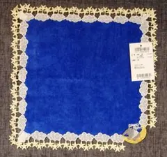 レア☆近沢レース店　夢喰いバク☆限定色　ミッドナイトブルー　タオルハンカチ　新品