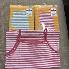 未使用　トップバリュー　キャミ、タンクトップ3枚セット