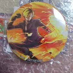 ONEPIECE ラウンドワン バウンティラッシュ 缶バッジ サンジ - メルカリ