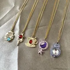 セボンスター メッキ ゴールド 金 ピンク・パープル系 5個セット