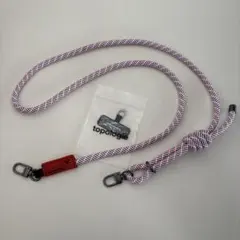 Topologie 8.0mm Rope ストラップ アダプター付き2点セット