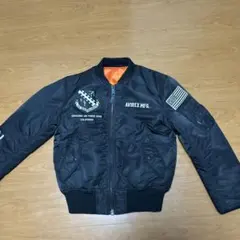 美品 AVIREX Mサイズ.ブラック MA-1 フライトジャケット