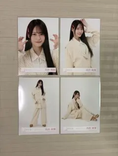 櫻坂46 向井純葉 ギンガムチェックコーデ 4種コンプのサムネイル