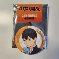 【レア】ハイキュー 影山飛雄 缶バッジ 弘大 POP-UP限定