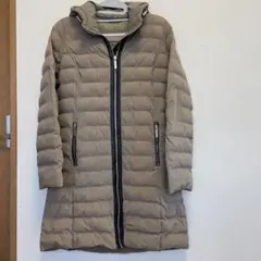 MICHAEL KORS フード付きダウンジャケット ベージュ