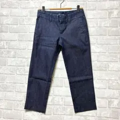 ギャップ GAP デニム S 美品 アンクル丈 インディゴ カジュアル 着回しのサムネイル