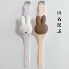 miffy ミッフィー マスコットウォッチ メラニー 腕時計 2個セット