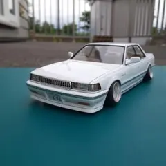 1/24 アオシマ 81マークII gx81 jzx81 完成品 - メルカリ