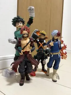 僕のヒーローアカデミア 一番くじ I'm Ready!フィギュア 4体セット